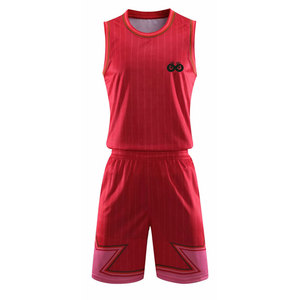 ออกแบบโลโก้ตามสั่ง เสื้อผ้ากีฬาคุณภาพสูง ชุดบาสเก็ตบอลสำหรับทุกเพศ ระบายอากาศได้ดี แห้งเร็ว - Product Image 1