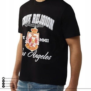 Camiseta Oversize de Algodón 100% de Alto Gramaje con Logo Personalizado, Estampado DTG, Corte Holgado, Estilo Urbano, Hombro Caído, Unisex, Ecológica y Transpirable - Product Image 4