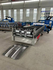하이 퀄리티 유약 타일 성형 기계 알루미늄 재료 지붕 시트 아치형 콜드 롤링 기계 - Product Image 4