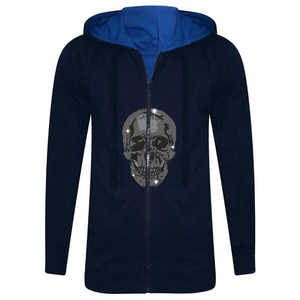 Sweat à capuche décontracté personnalisé en polyester/coton respirant pour homme - Product Image 6