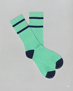 Chaussettes de sport unisexes personnalisées en tricot respirant avec logo, prix de gros bas, toutes saisons - Product Image 4
