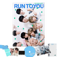 AHOF RUN YOU 3ème mini-album [Version HEART] Photobook, CD, unité de photocartes, carte postale, ensemble d'autocollants, affiche K-Pop Musique Coréenne