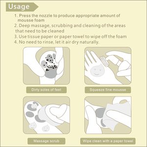 Mousse nettoyante pour pattes de chat 150ML PVC ECO FRIENDLY Meow for Cats X2 Déodorant pour animaux de compagnie - Product Image 5