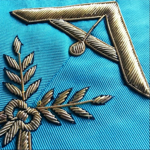 1st Guard - Offcer Collar - AASR Badge magnétique simple et tendance avec perles brodées à la main - Product Image 6