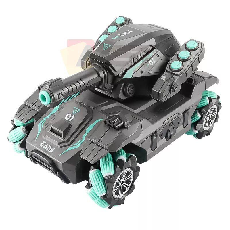 Jouet Tank Armée PLAYJOCS GT-8157 - Véhicule Militaire En Plastique Et Métal Pour Enfants