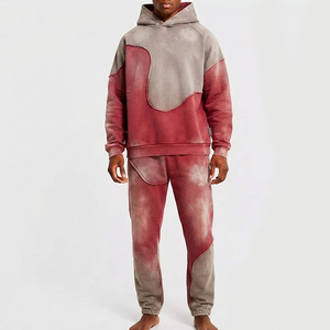 Ropa Deportiva para Hombre, Conjunto Deportivo con Efecto Desgastado por el Sol en Grandes Cantidades, Ropa de Moda para Hombre, Conjunto Deportivo con Efecto Desgastado por el Sol para Adultos - Product Image 1