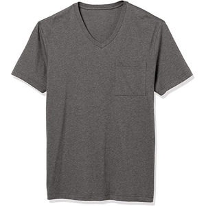 T-shirt tendance pour hommes Vêtements pour adultes Fournisseur fiable 100% coton Noir et orange Manches courtes - Product Image 2