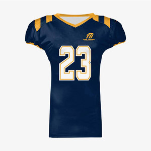 Ropa de Equipo Personalizada, Jersey de Fútbol Americano Corto, Tejido de Alto Rendimiento, Absorbente de Humedad, Transpirable y Ecológico - Product Image 1