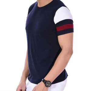Camiseta de Algodón Transpirable, Ligera, Suave y Cómoda, para Uso Diario Informal, de Manga Corta, Color Liso, Unisex, Clásica de Verano - Product Image 3