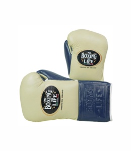 ถุงมือชกมวย OEM โลโก้สั่งทำพิเศษ o Boxing No Life สีน้ำเงินเมทัลลิก คุณภาพพรีเมียม สำหรับฝึกซ้อม แข่งขัน และการต่อสู้ - Product Image 1