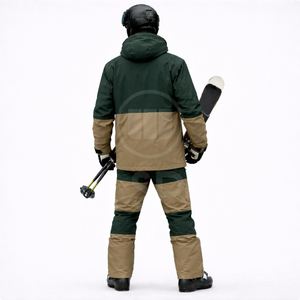 La Mejor Opción: Trajes de Esquí para Hombre y Mujer, Conjunto de Snowboard para Invierno, Impermeable, Cortavientos, Transpirable, Ecológico, con Cremallera y Capucha de Polartec - Product Image 2