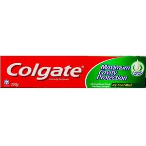 Paquete de 4 de Pasta de Dientes COLGATE GREEN 250g X 12s con 4dzn - Product Image 1