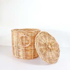 Superior quality jewelry box in sustainable rattan <b>cheap</b> price handcrafted <b>boxes</b> custom many design - Product Image 2