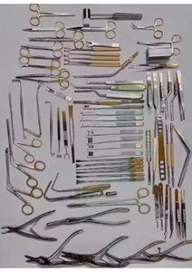 Juego de 82 Piezas de Instrumentos Manuales de Acero Inoxidable para Rinoplastia y Cirugía Plástica de Nariz de Cobeco Instrument - Product Image 1