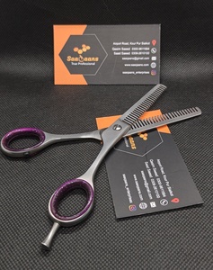 Wholesale Barber <b>Scissors</b> Stainless Steel Sharp Right-Handed Medium Handle 28 Teeth <b>Hair</b> Cutting <b>Thinning</b> <b>Scissors</b> <b>for</b> Salons - Product Image 5