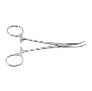 Offre Spéciale – Pinces hémostatiques Dandy courbées latéralement 14 cm en acier inoxydable – Instrument chirurgical réutilisable - Product Image 3