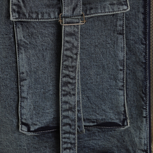 <b>Men</b>’s Casual Denim Jacket – Cotton Blend with Tencel Lyocell & <b>Stretch</b> Eco Comfort & Private Label Available - Product Image 5