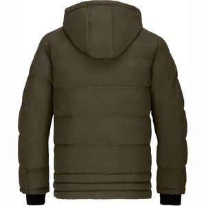 Wholesale High Quality <b>Camouflage</b> Embroidery Streetwear Style Puffer Jacket Trendy European Design Custom Branding Front - Product Image 2