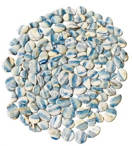Natural <b>Blue</b> Scheelite Loose Gemstone Cabochon, Polished Scheelite Gemstone, Wholesale Price Top Quality For Jewelry Making - Product Image 3