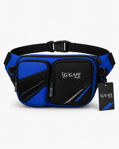 Sac banane unisexe bleu en nylon, léger, durable, résistant à l'eau, avec fermeture éclair et sangle réglable – Idéal pour le sport et les activités de plein air – Nouvelle collection très demandée - Product Image 4