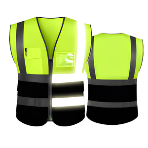 Chaleco de malla reflectante de alta visibilidad para entrenamiento de seguridad en construcción, transpirable, ligero y de secado rápido, petos para fútbol. - Product Image 3