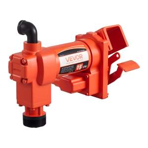 Bomba de Transferencia de Combustible Eléctrica de CA de 110 V, 15 GPM/57 L/min, Protección Contra Sobrecalentamiento, Elevación Máxima de Succión de 8 Pies/2.4 m, Elevación Máxima de 37 Pies/11.28 m para - Product Image 1
