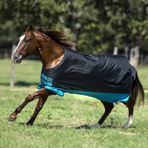 High Quality Horse Rugs Heavy <b>Weight</b> Winter Horse Rug Black Color Breathable Waterproof Polyester Made Horse Riding <b>Blanket</b> - Product Image 5