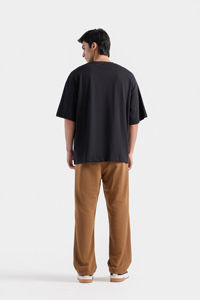 Camiseta de Verano Personalizada para Hombre, Holgada, de Manga Corta, Estilo Urbano, Informal, Deportiva, Transpirable, de Punto, Diseño OEM - Product Image 3