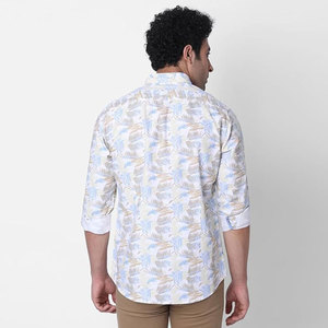 Men's Professional Cotton <b>Flannel</b> Shirt Casual Lightweight with Full Sleeves Design Breathable for Polo Printed Wholesale - Product Image 3