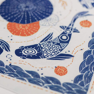 ผ้าพันคอไหมพิมพ์ลายสีสันสดใสสำหรับชุดวันหยุด ชุดทำงาน และสไตล์ประจำวัน - Product Image 3