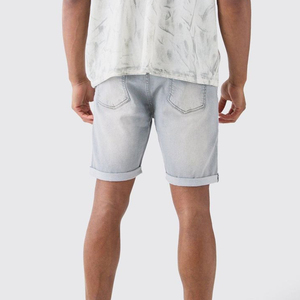 Premium Denim Jorts Stylish Lightweight Denim Shorts Comfortable Casual Summer Wear Supplier Manufacturer - Product Image 3