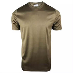 เสื้อยืดออกกำลังกายผู้ชายทรงปกติ ผ้าฝ้าย 100% คุณภาพสูง แห้งเร็ว ยืดได้สี่ทิศทาง ระบายอากาศดี บริการรับผลิตตามแบบ OEM สำหรับการออกกำลังกาย - Product Image 1