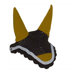 High Quality Customized Design Multi Color Polyester Full Size Horse Fly Veil Ear Bonnet <b>Equestrian</b> Riding Product - Product Image 2