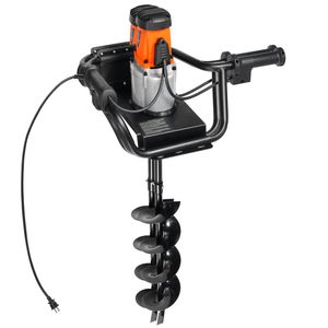 Potente Trivella Elettrica da 1500W con Punta in Acciaio Legato 5.71, 140 RPM, per Terreno e Metallo, Dimensione Foro 10.24 - Product Image 5