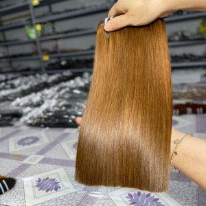 Extensiones de cabello virgen Remy vietnamita sedoso tan suave Tramas crudas sin procesar Cabello humano con estilo ondulado - Product Image 6