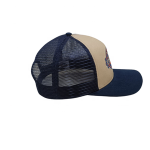 Haute qualité 6 panneau brodé camionneur maille dos chapeaux Logo Patch personnalisé camionneur casquettes chapeau bas quantité minimale de commande expédition rapide Vietnam usine - Product Image 4