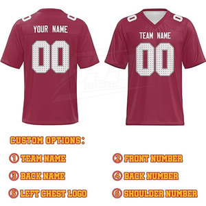 Maillots de football américain personnalisés en gros – Nom de l'équipe, numéro, logo – Vente en gros de maillots de football américain – Fabrication OEM en usine - Product Image 3