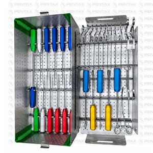 Ensemble d'instruments d'arthroscopie de l'épaule, kit d'instruments de réparation de l'épaule par arthroscopie, instruments orthopédiques, usine certifiée ISO - Product Image 5