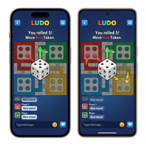 Aplicación Royalcraft Ludo: juego de mesa clásico, partidas multijugador, juego en línea y desafíos divertidos para IOS/Android y MAC - Product Image 3