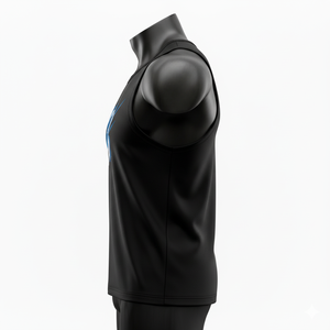 Débardeur de sport unisexe en polyester et élasthanne, respirant, à séchage rapide, extensible, haute performance, personnalisable, très demandé - Product Image 3