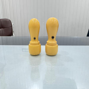 Tampon encreur traditionnel de sceau d'entreprise artificiel en résine de couleur personnalisée pour un usage personnel et légal. - Product Image 1