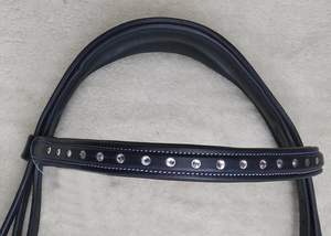 Brida para Caballo de Cuero Genuino de Alta Resistencia, Calidad Premium, Equipo de Equitación al Por Mayor al Mejor Precio - Product Image 3