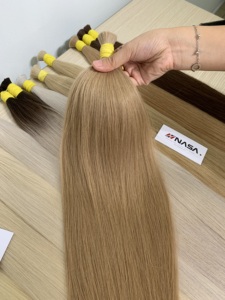 ผมเวียดนามแท้เกรดพรีเมียม คุณภาพสูง แบบเป็นมัด 100% ผมธรรมชาติ ต่อผมแบบซุปเปอร์ดับเบิ้ลดรอว์น ทุกสี สำหรับร้านเสริมสวย - Product Image 5