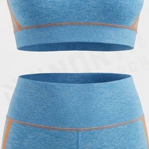 Ropa Deportiva para Mujer, Conjunto de Yoga, Ropa Deportiva sin Costuras de Alta Resistencia Hecha a Medida, Ropa Deportiva para Gimnasio, Prendas de Ejercicio - Product Image 5