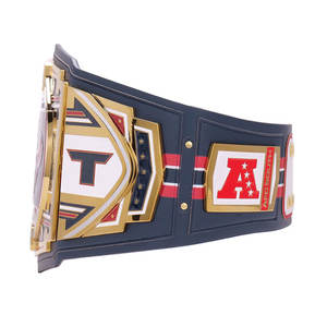 เข็มขัดแชมป์มวยปล้ำ MMA รุ่น Custom New England Patriots สำหรับ Legacy ผลิตจากโลหะผสมสังกะสี ผลิตในประเทศปากีสถาน - Product Image 3