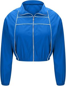 Conjunto de Chaqueta y Pantalón Deportivo Ligero de Nailon para Mujer, Estilo Urbano, con Material de Alta Calidad - Product Image 1