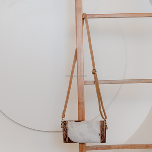 ใหม่ล่าสุดกระเป๋าสตางค์หนังวัวแบบตะวันตกกระเป๋าสตางค์หนังวัวพร้อมสายคาดลำตัวกระเป๋าคลัทช์หนังสะพายไหล่ทุกวันของผู้หญิง - Product Image 5