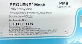 Malla PROLENE (PMII01) Johnson & Johnson, Uso Hospitalario Manual, Certificado ISO13485, Dispositivo Médico Clase II CE - Product Image 5