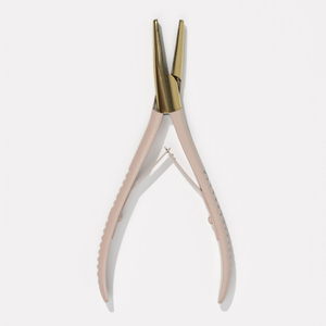 Best Sale Stainless Steel Hair Extension Pliers Double Spring Micro Ring Remover Professional <b>Tool</b> for Installation and Removal - Product Image 1