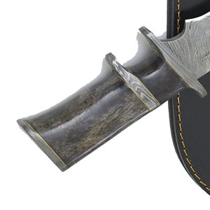 Handmade Damascus Steel Hunting <b>Knife</b> with <b>Bone</b> <b>Handle</b> Outdoor Adventure Camping Skinning Utility <b>Knife</b> Custom Gift - Product Image 3